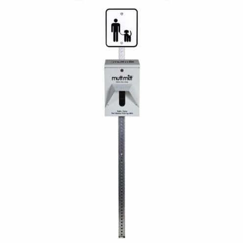 Mutt Mitt 1002 Dog Waste Dispenser Station 2-Ply, White, 1 - Fry's Food  Stores