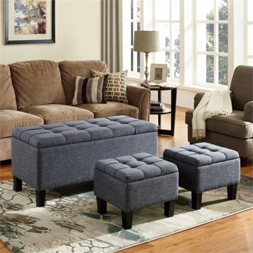 3 piece ottoman set deals