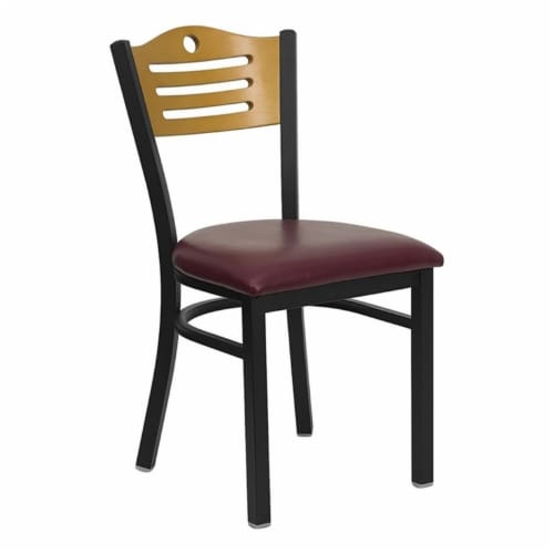 Vinyl upholstered dining chairs deals