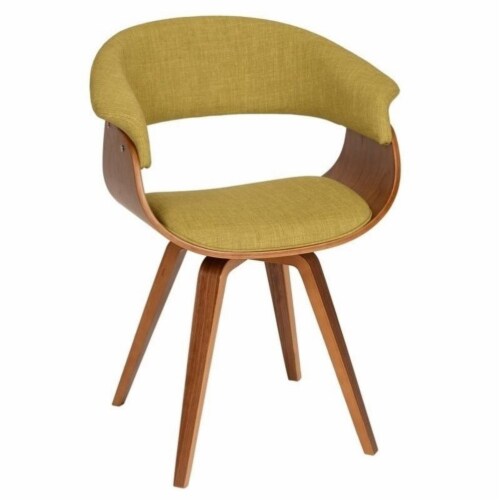 Hawthorne Collection Fabric Accent Chair in Green 1 Fry s Food