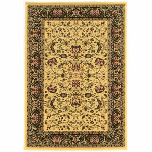 Riverbay Furniture 8' x 10' Area Rug in Cream Perspective: front
