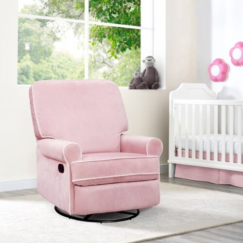 Pink online glider recliner