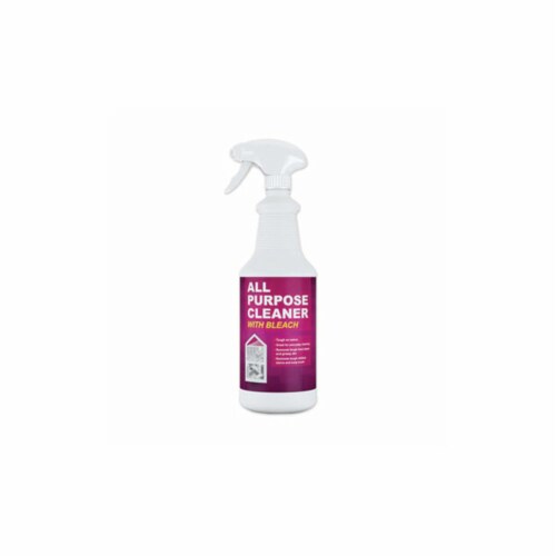 All Purpose Cleaner with Bleach, 32 oz Bottle, 6/Carton All Purpose Cleaner with Bleach, 32 oz Bottle, 6/Carton