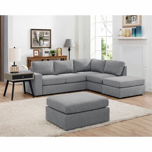 Reversible Modular Sectional Sofa