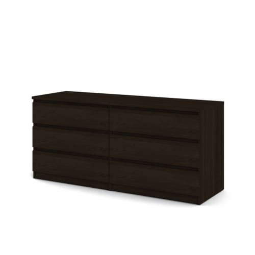 Espresso double dresser discount