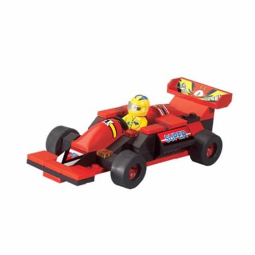 Sluban 5000  F-1 Champion Car Building Brick Kit (92 pcs) Perspective: front