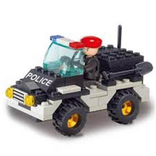 Sluban Riot Police Jeep Building Kit (88 pcs), 1 - Fred Meyer