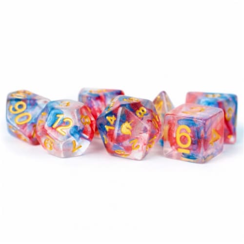 Metallic Dice Games 7-Set: Unicorn: Cosmic Carnival Metallic Dice Games 7-Set: Unicorn: Cosmic Carnival