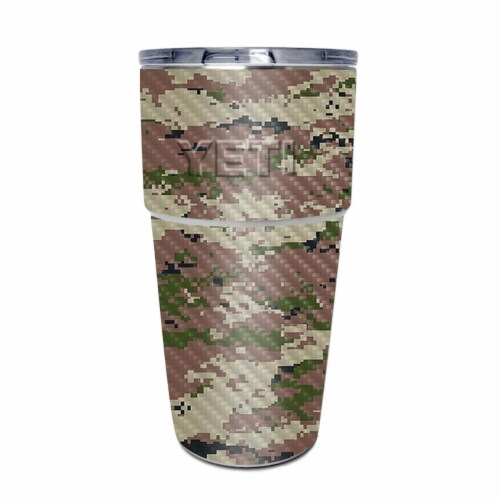 MightySkins CF-YEPINT16SI-Digital Camo Carbon Fiber Skin for Yeti Rambler  16 oz Stackable Cup, 1 - Kroger