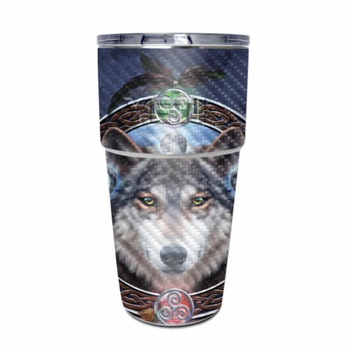 MightySkins CF YEPINT16SI Wolf Dreamcatcher Carbon Fiber Skin for