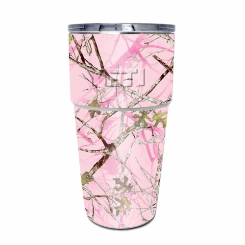 MightySkins YEPINT16SI-Pink Camo Skin for Yeti Rambler 16 oz Stackable Cup  - Pink Camo 