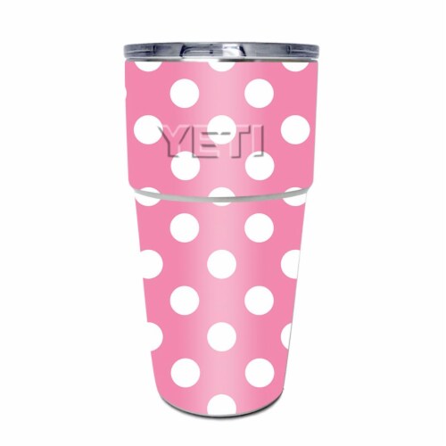 MightySkins YEPINT16SI-Mini Dots Skin for Yeti Rambler 16 oz Stackable Cup - Mini Dots Perspective: front