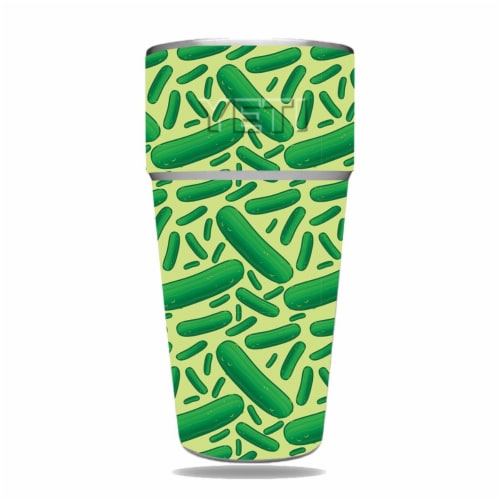 MightySkins YERAM26SI-Pickles Skin for Yeti Rambler 26 oz Stackable Cup - Pickles Perspective: front
