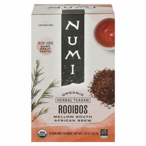 Numi® Organic Rooibos Tea Bags Perspective: front