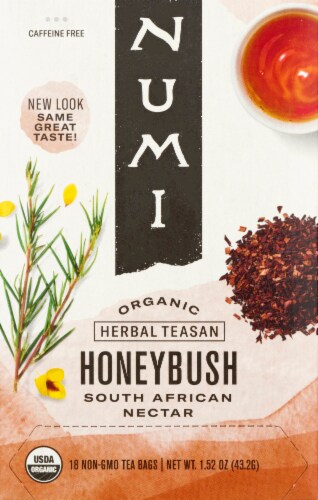 Numi Organic Honeybush Tea Perspective: front