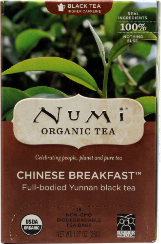 Numi Organic Chinese Breakfast Tea Bags Count, 1.27 oz - Fry's Food Stores