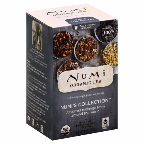 Numi Organic Melange Tea Perspective: front