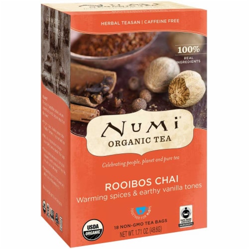 Numi Organic Rooibos Chai Tea, 18 ct / 1.71 oz - Kroger
