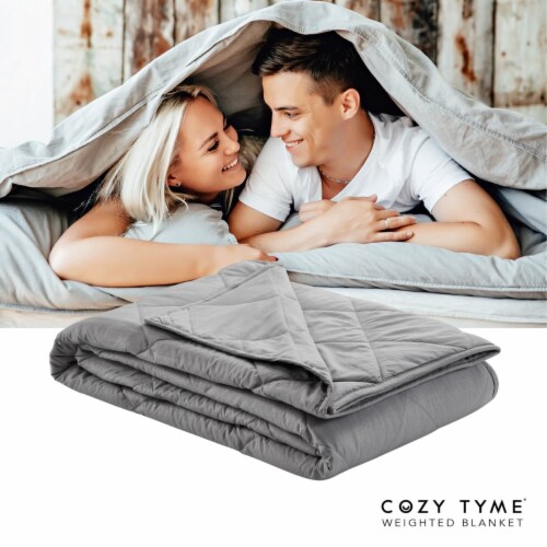 Cozy Tyme Standard Weighted Blanket 48 x72 15 lbs 48