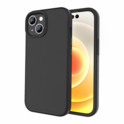 AXS ProTech Plus Apple iPhone 15 Plus Case - Black Perspective: front