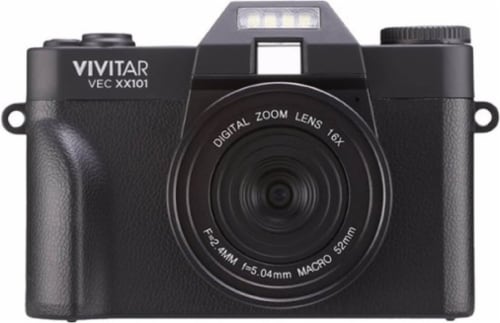 Vivitar VEC XX101 Digital Zoom Lens Selfie Camera Perspective: front