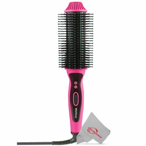 Vivitar Pg7250 Heated Volumizing Hair Brush Curls Waves And