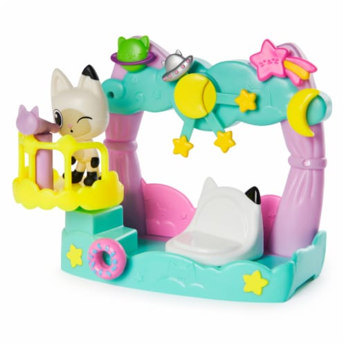 Gabby's Dollhouse Pandy Paws Dreamy Lookup Balcony Set Perspective: front