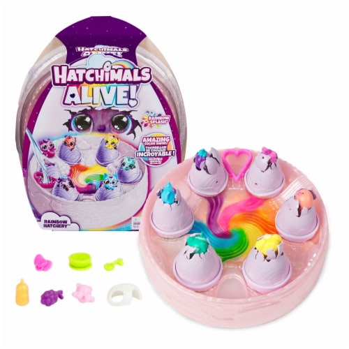 Hatchimals Alive™ Rainbow Hatchery Toy Perspective: front