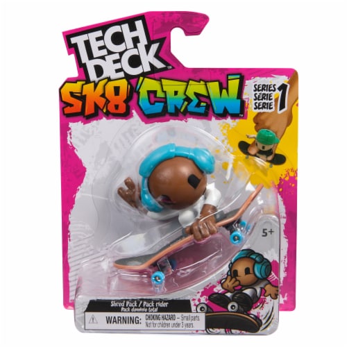 Tech Deck™ Series 1 SK8 Crew™ Figure Perspective: front