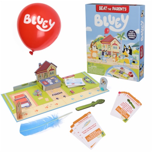 Spin Master Games Bluey Beat the Parents Perspective: front