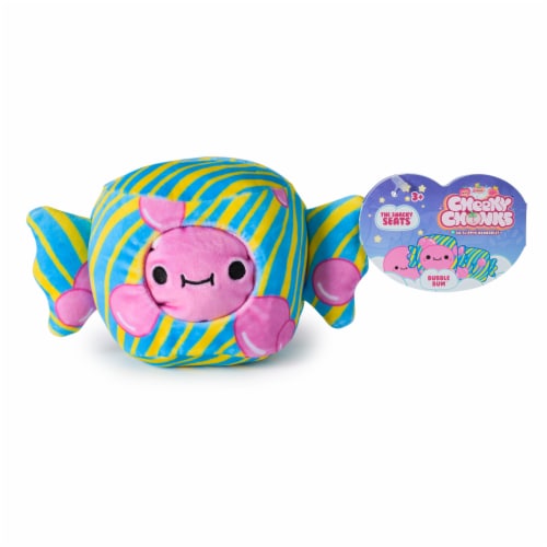 Spin Master Cheeky Chonks Bubble Gum Plush Toy Perspective: front