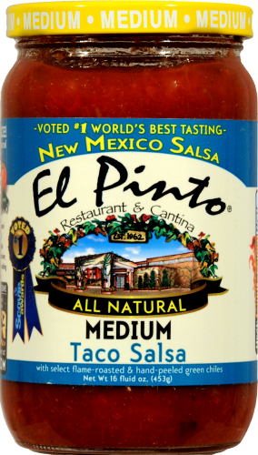 El Pinto Medium Taco Salsa Perspective: front