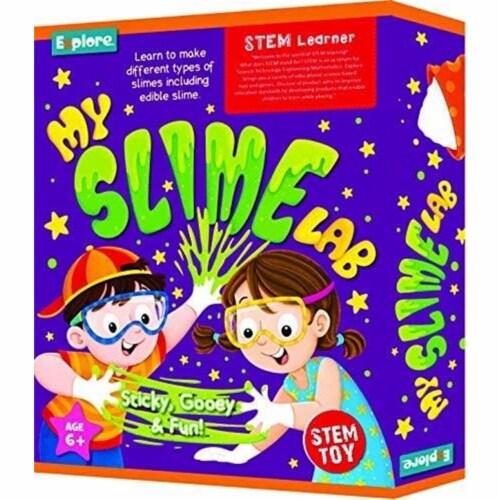 Slime Science Kit for Kids  Make 4 Different Types of Slime