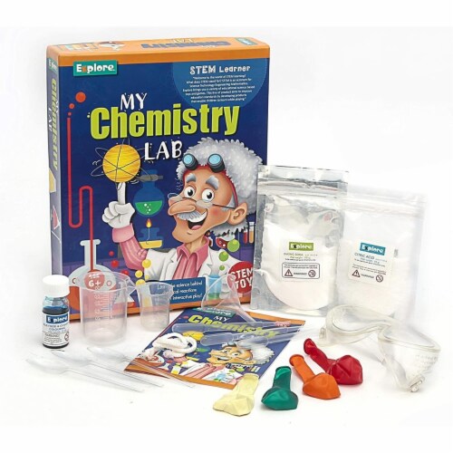 Super Lab Science Kit with 30 Magic Scientific Experiments,STEM