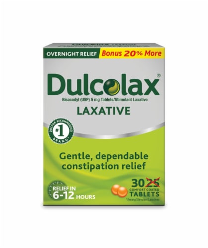 Dulcolax Laxative Tablets Perspective: front
