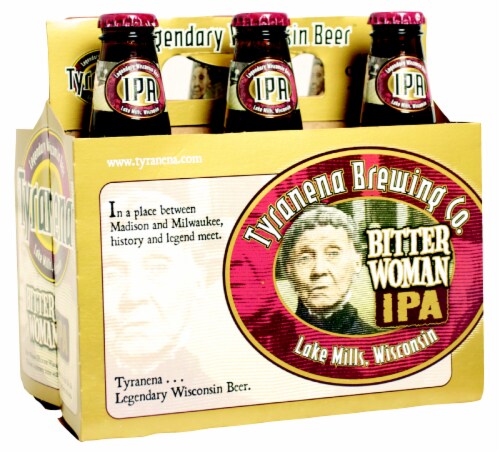 Tyranena Brewing Co. Bitter Women Perspective: front