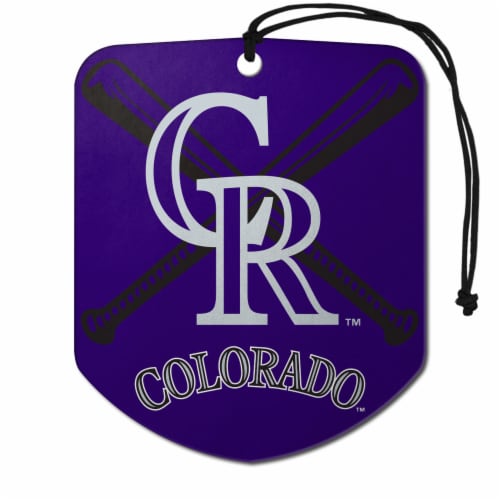 Classic Impressions Colorado Rockies MLB Air Fresheners Perspective: front