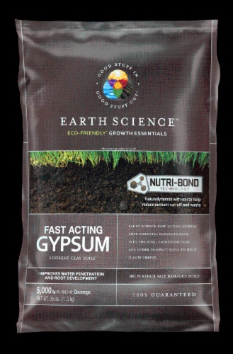 Fast Acting Gypsum 25 lb Perspective: front
