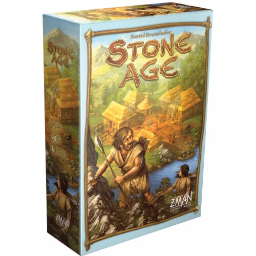 Z-Man Games Stone Age Game Perspective: front