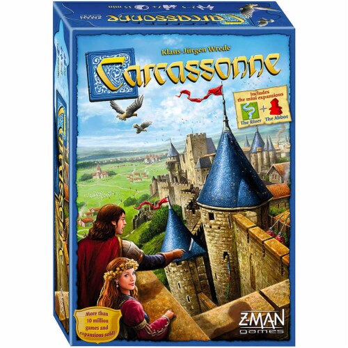 Asmodee Editions Carcassonne Board Game Perspective: front