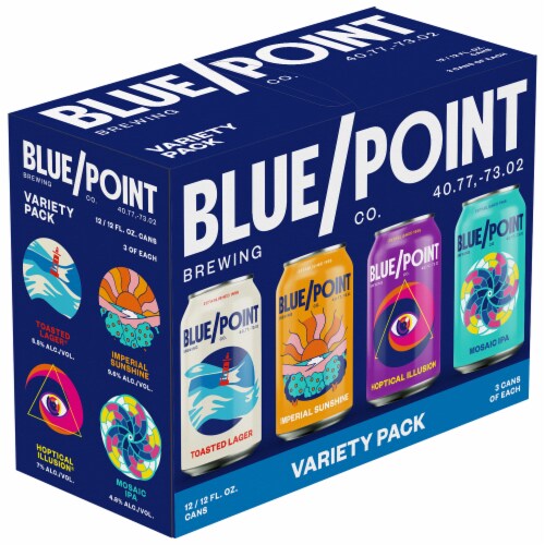 Blue Point Brewing Co. Variety Pack Perspective: front