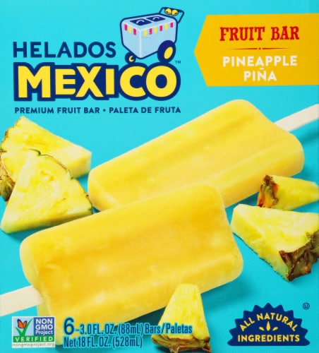 Pineapple Frozen Fruit Bars