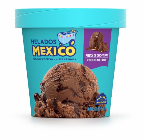 Helados Mexico Chocolate Fiesta Premium Ice Cream Perspective: front