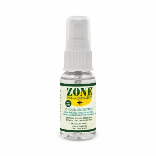 Zone Repellents 101-01S Insect Repellent Travel Spray Perspective: front