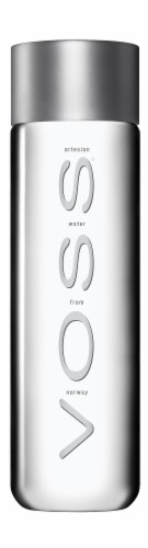 Voss® Artisian Bottled Water Perspective: front