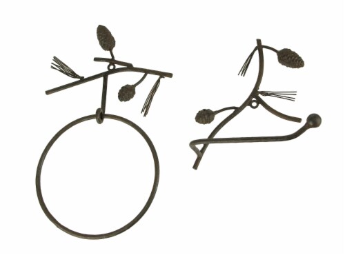 Pine store towel ring