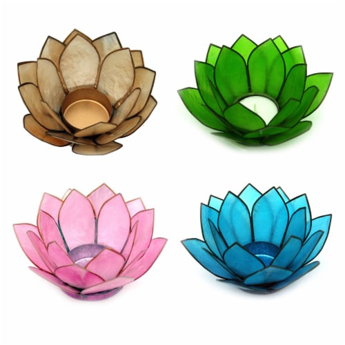 Lotus candle holders deals