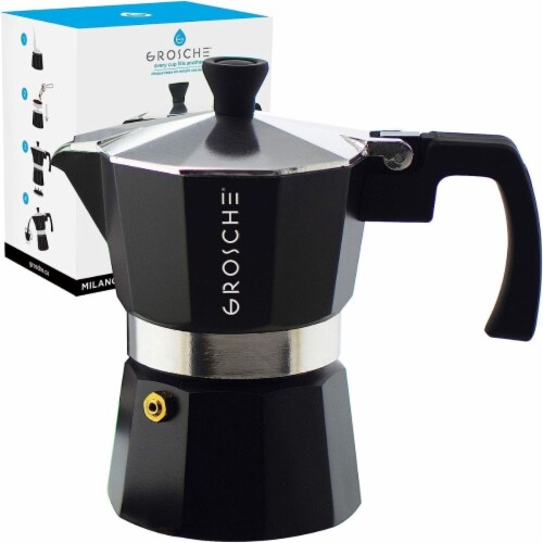 Zulay Kitchen Stovetop Espresso Maker - Moka Pot 3 Espresso