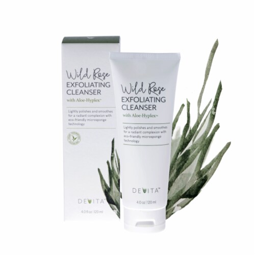 DeVita Rose Exfoliator Perspective: front