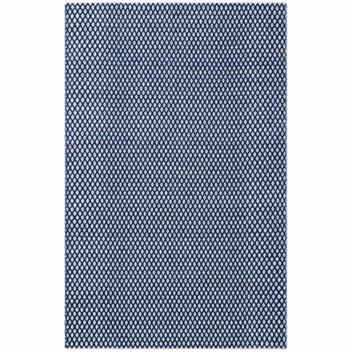 Safavieh BOS685D-5 5 x 8 ft. Medium Rectangle Boston Hand Woven Bath Mats- Navy Perspective: front